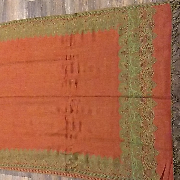 pashmina Accessories - Pashmina Scarf  55% Pashmina & 45% Silk Very Beautiful